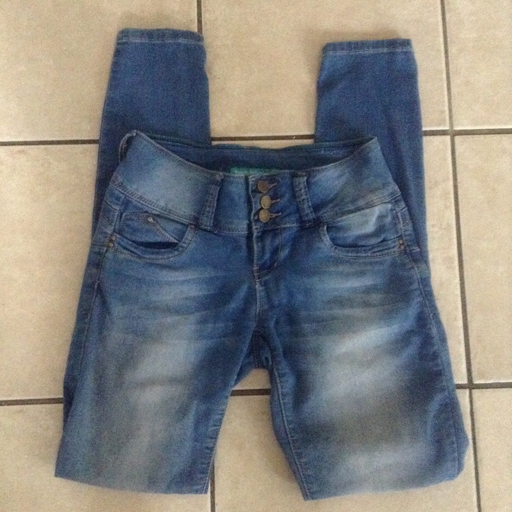 high waisted skinny jeans
